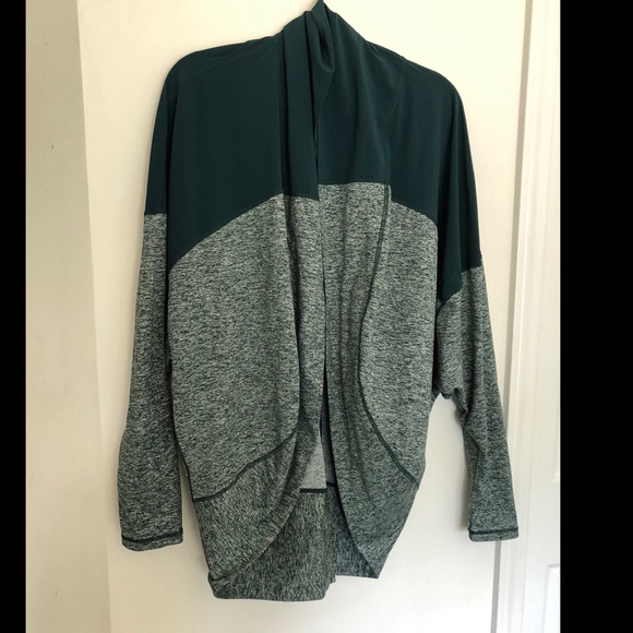Zella Activewear Green Cocoon-style Jacket - XS - Picture 3 of 9